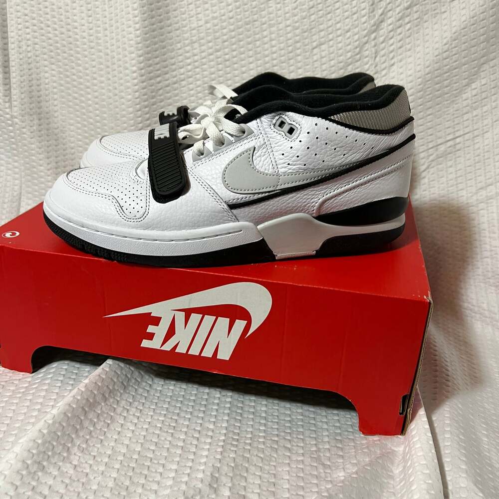 Nike Air Alpha Force 88 White Black Tech Grey Sneakers DZ4627-101